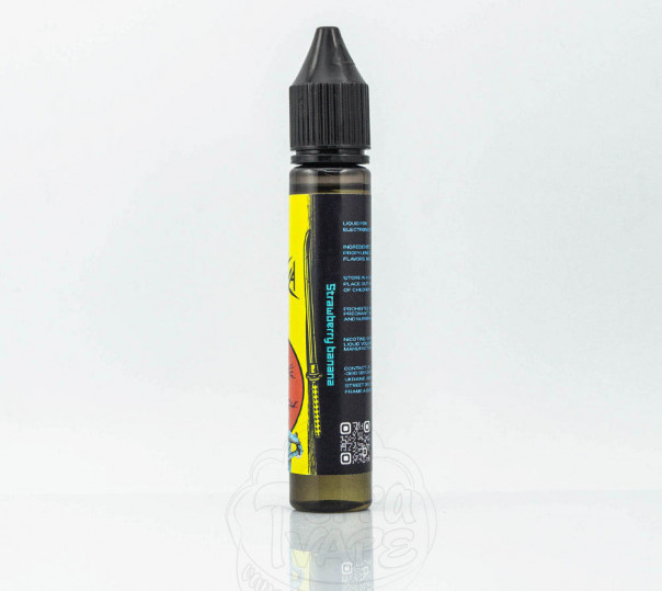 Рідина eight by Katana Salt Strawberry Banana 30ml 50mg на сольовому нікотині зі смаком полуниці та банана