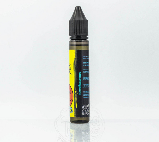 Рідина eight by Katana Salt Strawberry Grape 30ml 50mg на сольовому нікотині зі смаком полуниці та винограду