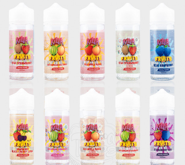 Рідина Killa Fruits Organic Shortfill 100/120ml на органічному нікотині