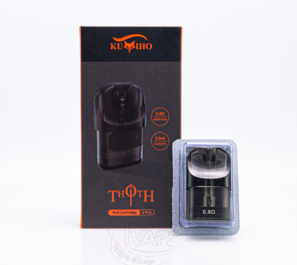 Картридж для многоразовой POD системы Kumiho THOTH T, G, C Pod 3ml