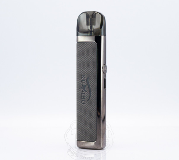 Kumiho THOTH C Pod Kit 900mAh Square Grey (Zinc Alloy Gunmetal) Многоразовая POD система