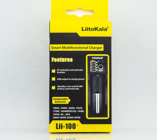 Liitokala Lii-100 Smart Multifunctional Charger Зарядний пристрій