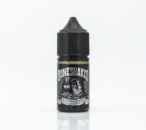 Жидкость Boneshaker Organic Mean Machine 30ml 0mg без никотина со вкусом клубники со сливками