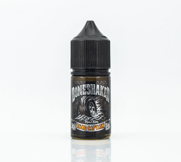 Жидкость Boneshaker Organic Road Captain 30ml 0mg без никотина со вкусом печенья с корицей