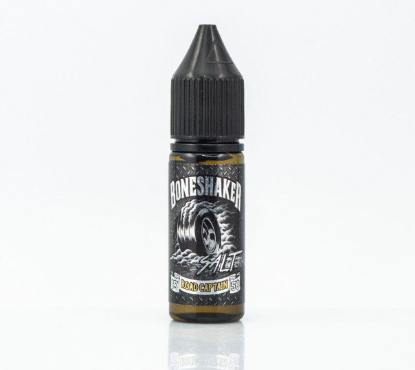 Жидкость Boneshaker Salt Road Captain 15ml 25mg на солевом никотине со вкусом печенья