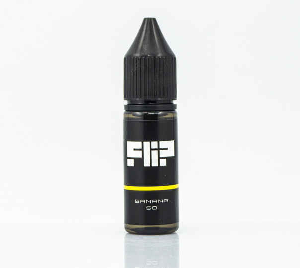 Рідина Flip Salt Banana 15ml 25mg на сольовому нікотині зі смаком банана