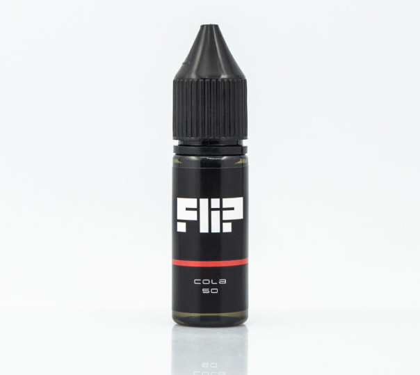 Рідина Flip Salt Cola 15ml 25mg на сольовому нікотині зі смаком коли