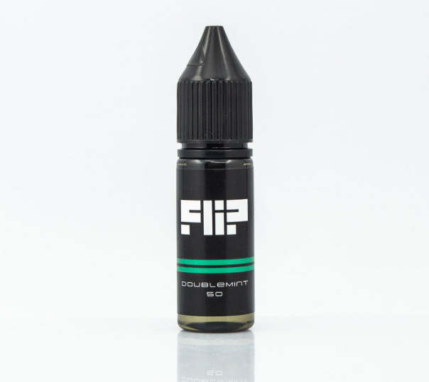 Жидкость Flip Salt Doublemint 15ml 25mg на солевом никотине со вкусом мяты