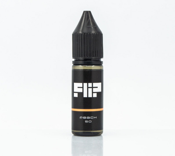 Рідина Flip Salt Peach 15ml 25mg на сольовому нікотині зі смаком персика