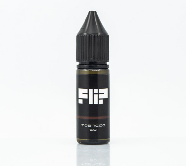 Рідина Flip Salt Tobacco 15ml 25mg на сольовому нікотині зі смаком тютюну