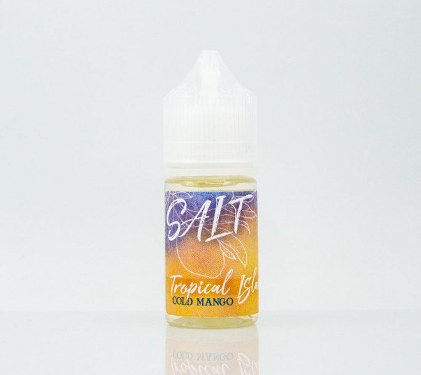 Жидкость Tropical Island Salt Cold Mango 30ml на солевом никотине со вкусом манго с холодком