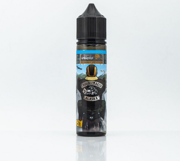 Рідина Troublemaker Organic Alaska 60ml 0mg без нікотину зі смаком ожини та аґрусу