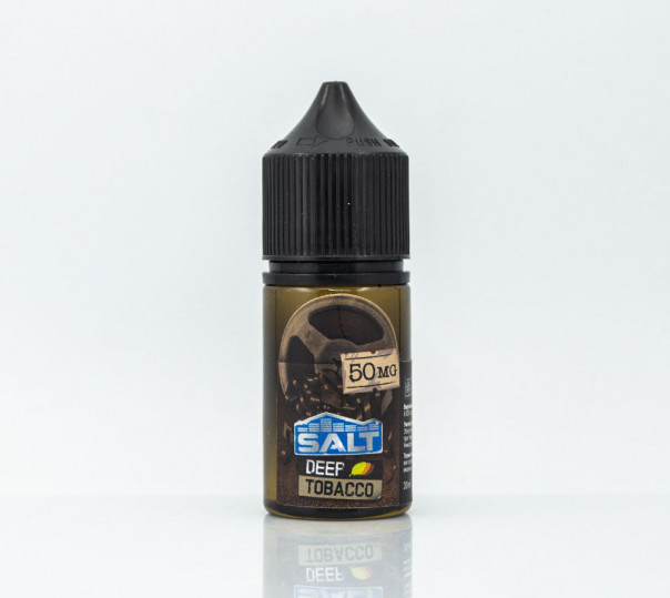 Жидкость White Noise Deep Tobacco Salt 30ml на солевом никотине со вкусом табачки с лакрицей и можжевельником