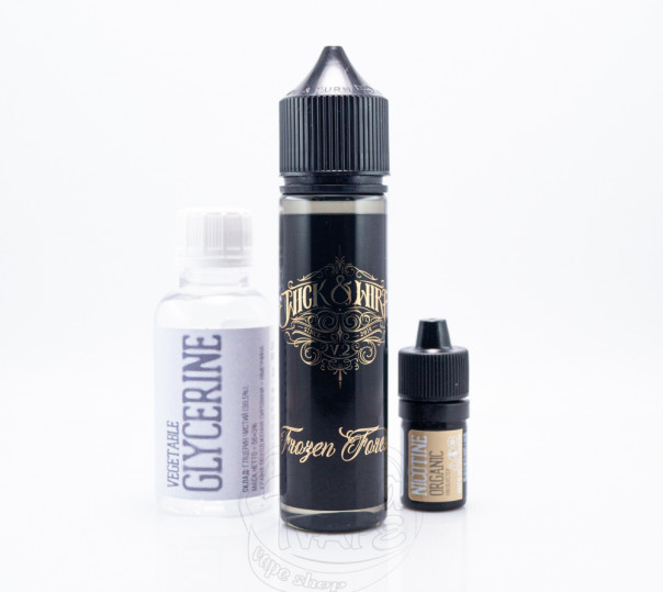 Рідина Wick&Wire Organic Frozen Forest v2 60ml 3mg зі смаком ягід з м'ятою (набір компонентів)