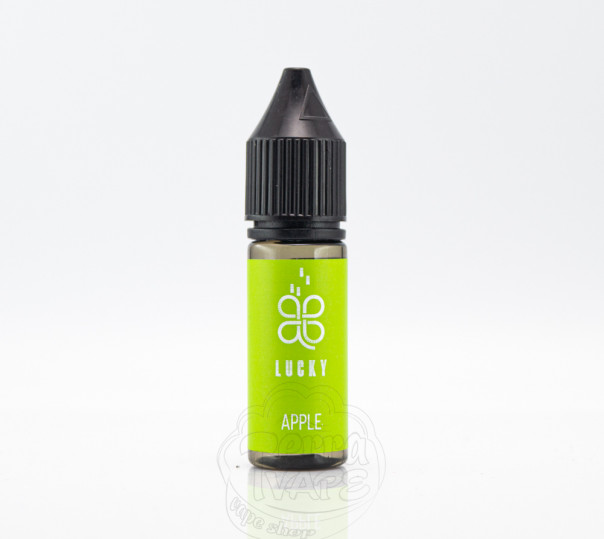 Рідина Lucky Salt Apple 15ml 50mg на сольовому нікотині зі смаком яблука