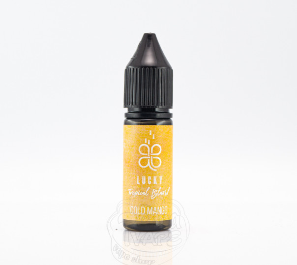 Жидкость Lucky Salt Cold Mango 15ml 50mg на солевом никотине со вкусом манго с холодком