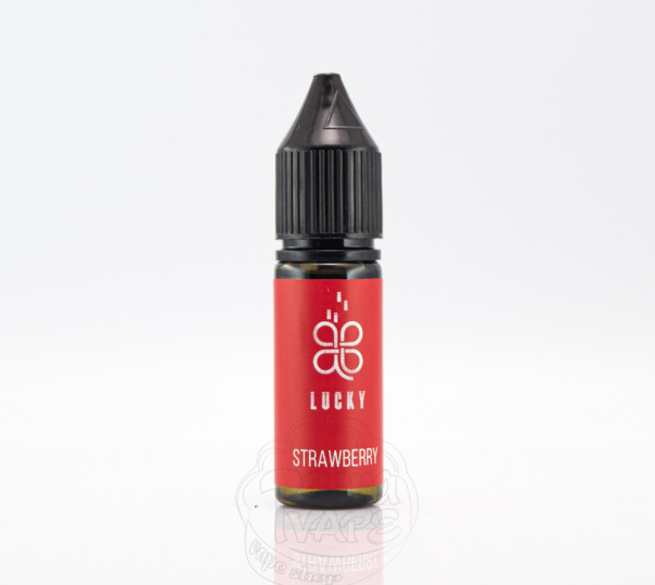 Жидкость Lucky Salt Strawberry 15ml 50mg на солевом никотине со вкусом клубники