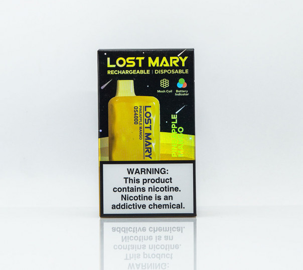 Lost Mary OS4000 Mango Pineapple (Манго з ананасом) Одноразовий POD