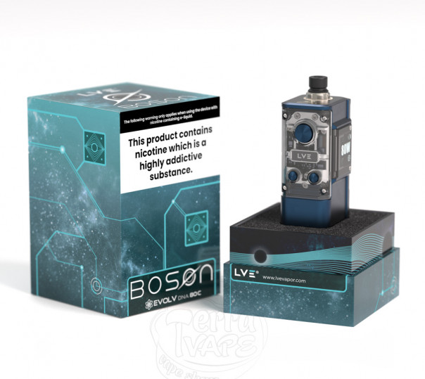 LVE Boson DNA80C Boro Device 80W 2200mAh Titanium Silver АИО Система