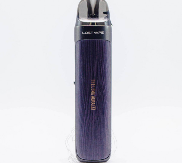 Lost Vape Thelema Aura S Pod Kit 1600mAh Wooden Black Многоразовая POD система