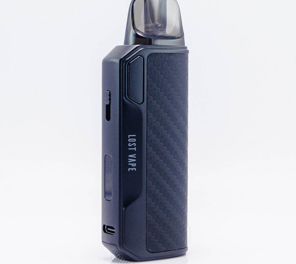 Lost Vape Thelema Elite S Pod Kit 1400mAh Black Carbon Багаторазова POD система