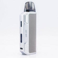 Lost Vape Thelema Elite S Pod Kit 1400mAh Twill Silver Многоразовая POD система