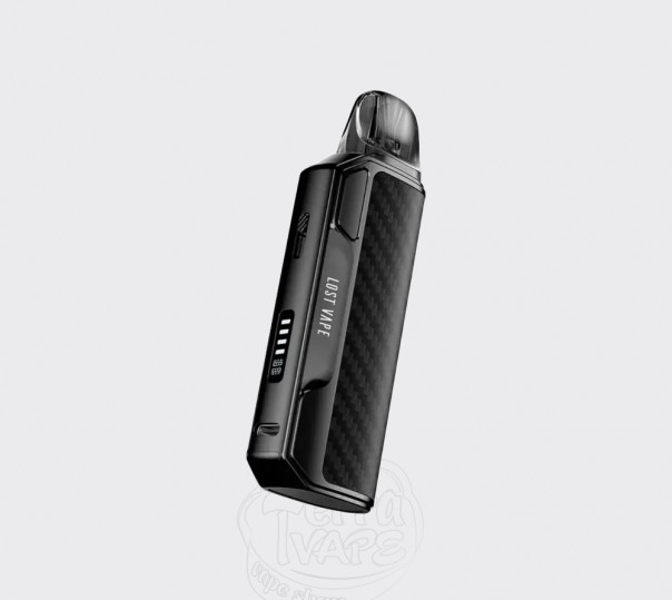 Lost Vape Thelema Elite S Pod Kit 1400mAh Black Carbon Многоразовая POD система