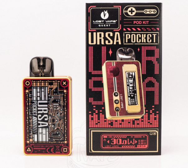 Lost Vape Ursa Pocket Pod Kit 1200mAh Багаторазова POD система