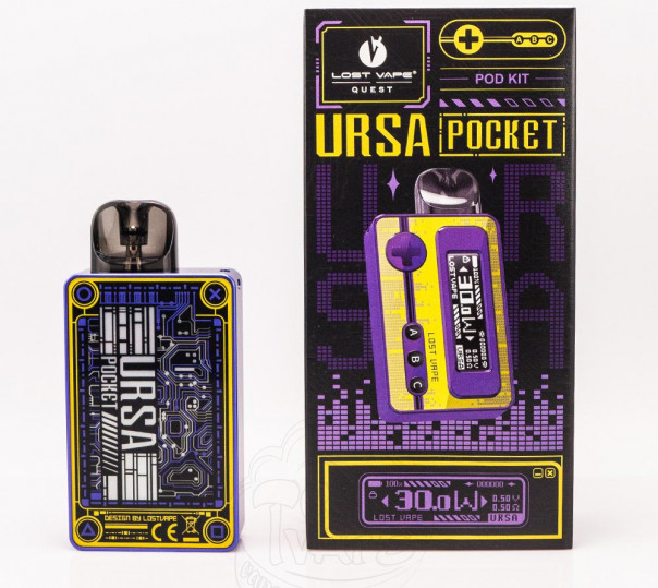 Lost Vape Ursa Pocket Pod Kit 1200mAh Багаторазова POD система