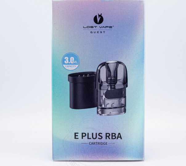 Lost Vape E Plus RBA Cartridge Обслуживаемая база для Thelema Elite 40, Art 40, Centaurus E40, E40 Max