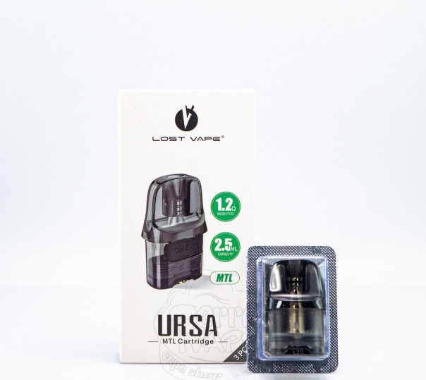 Картридж Lost Vape Ursa для POD систем Ursa Nano, Baby, Nano Pro, S, Art, Baby Pro, Pocket, Baby 2, Nano 2 та ін.