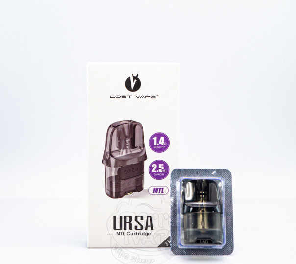 Картридж Lost Vape Ursa для POD систем Ursa Nano, Baby, Nano Pro, S, Art, Baby Pro, Pocket, Baby 2, Nano 2 и др.