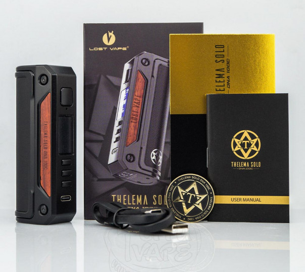 Бокс-мод Lost Vape Thelema Solo DNA100C Box Mod