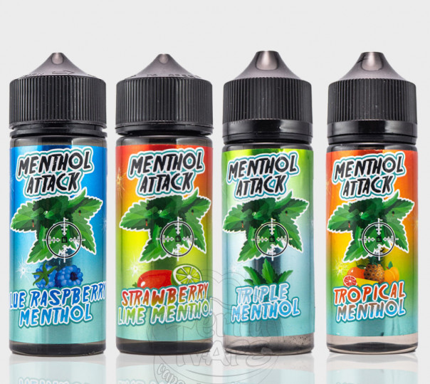 Menthol Attack Organic 100/120ml Shortfill на органическом никотине