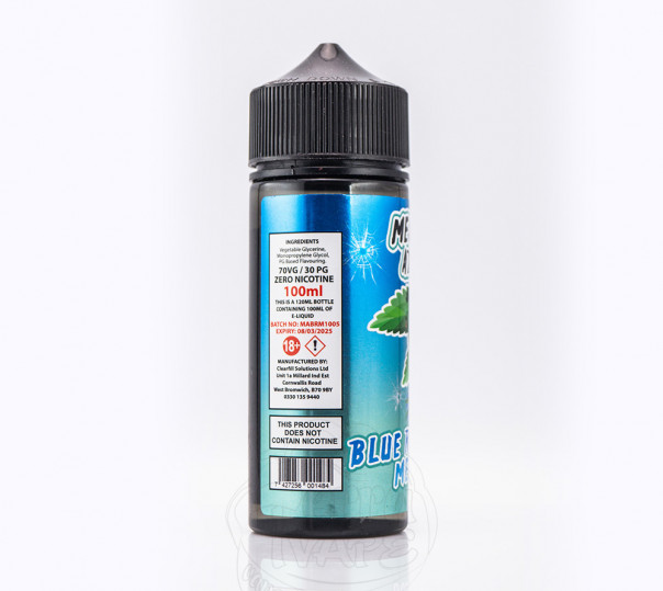 Menthol Attack Organic Blue Raspberry Menthol 120ml 3mg на органическом никотине