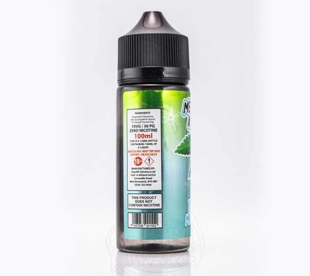 Menthol Attack Organic Triple Menthol 110ml 1.5mg на органічному нікотині