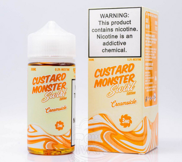 Жидкость Custard Monster Organic Creamsicle 100ml 3mg