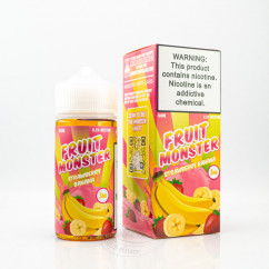 Fruit Monster Organic Strawberry Banana 100ml 3mg