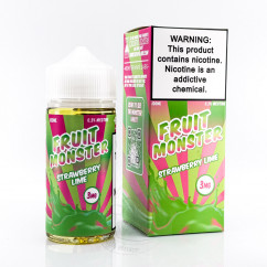Fruit Monster Organic Strawberry Lime 100ml 3mg Жидкость