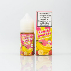 Fruit Monster Salt Strawberry Banana 30ml 24mg Жидкость