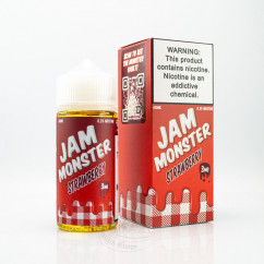 Jam Monster Organic Strawberry 100ml 3mg Рідина