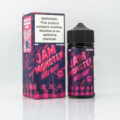 Jam Monster Organic  Mixed Berry 100ml 3mg