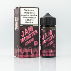 Jam Monster Organic Raspberry 100ml 3mg