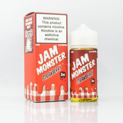 Jam Monster Organic Strawberry 100ml 3mg Рідина