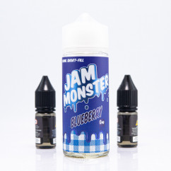 Jam Monster Organic Shortfill Blueberry 100ml 0mg