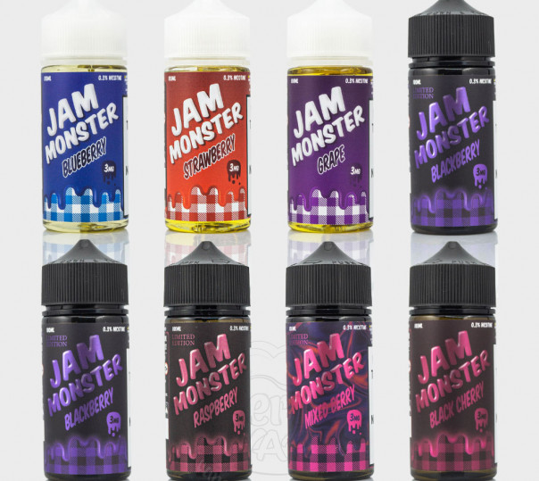 Рідина Jam Monster Organic 100ml на органічному нікотині