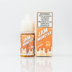 Jam Monster Salt Peach 30ml 24mg Жидкость