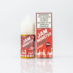 Jam Monster Salt Strawberry 30ml 24mg Жидкость