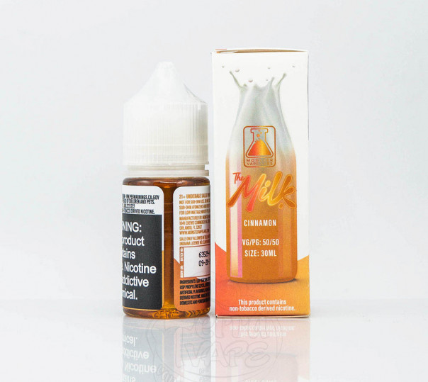 Рідина Milk Monster Salt Cinnamon 30ml 24mg на сольовому нікотині зі смаком молока з корицею