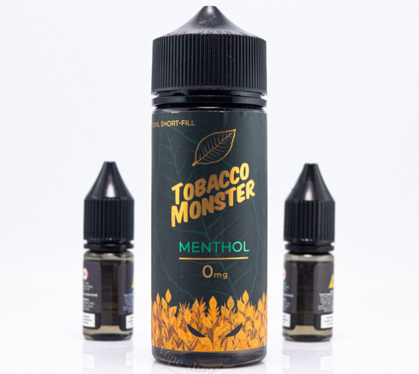 Рідина Tobacco Monster Organic Shortfill Menthol 120ml 3mg
